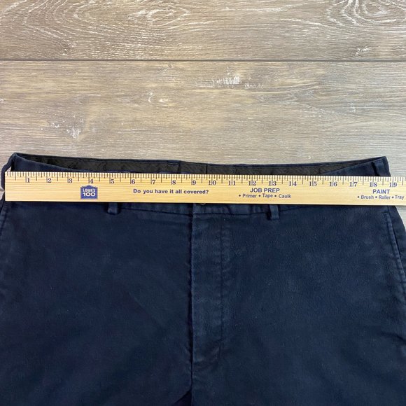 Brooks Brothers Hudson Blue Pants 100% Cotton  Heavyweight 40x30 - Picture 7 of 8